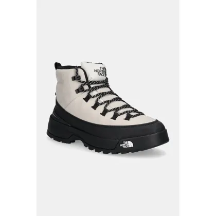 Zdjęcie The North Face buty TNF x 30th Years HMLYN damskie kolor beżowy na płaskim obcasie ocieplone NF0A83NJROU1