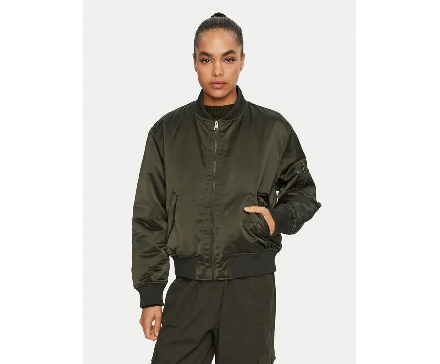 obrazek 1 Champion Kurtka bomber 117578 Zielony Custom Fit