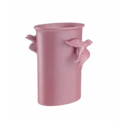 Picture Exclusive ceramic vase with doves - Rebirth Ceramics