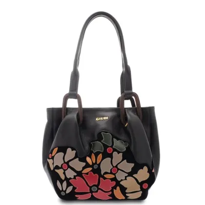 Zdjęcie Oryginalna skórzana torebka z Włoch - Giudi