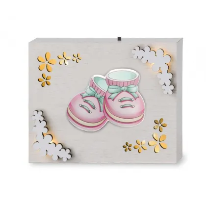 Picture Exclusive lamp for children Shoes 16x13 cm
