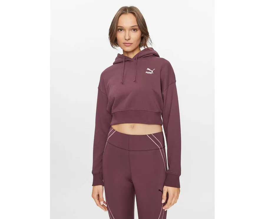 obrazek 1 Puma Bluza Classics 621409 Bordowy Regular Fit