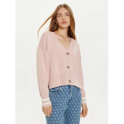 Zdjęcie Guess Jeans Kardigan W4BR81 Z3HM1 Różowy Regular Fit