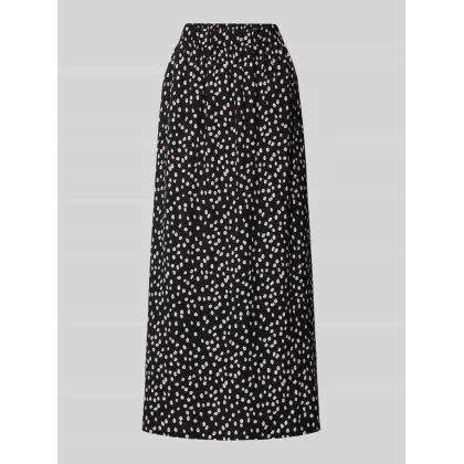 Zdjęcie Długa spódnica z wiskozy z elastycznym paskiem