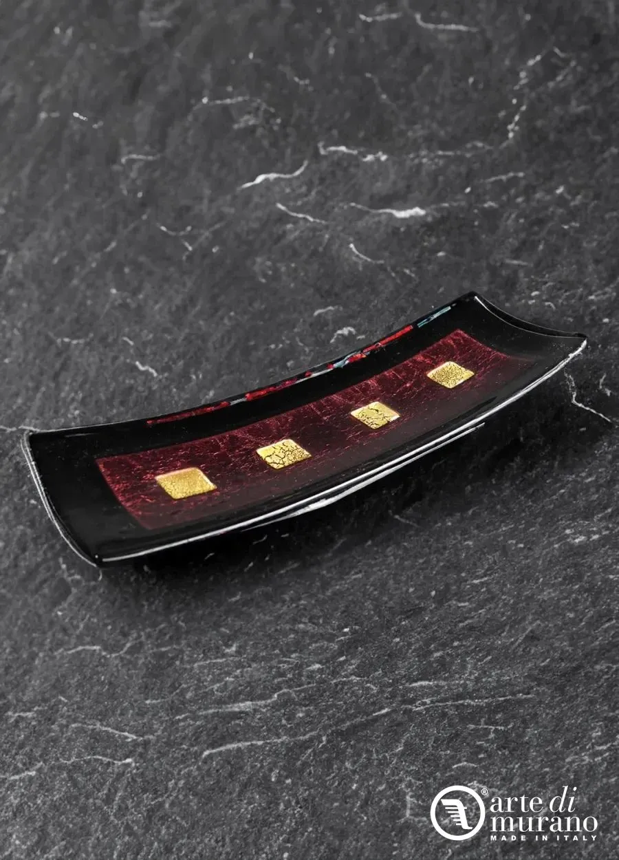 picture 1 Abstract Murano glass dish, size M