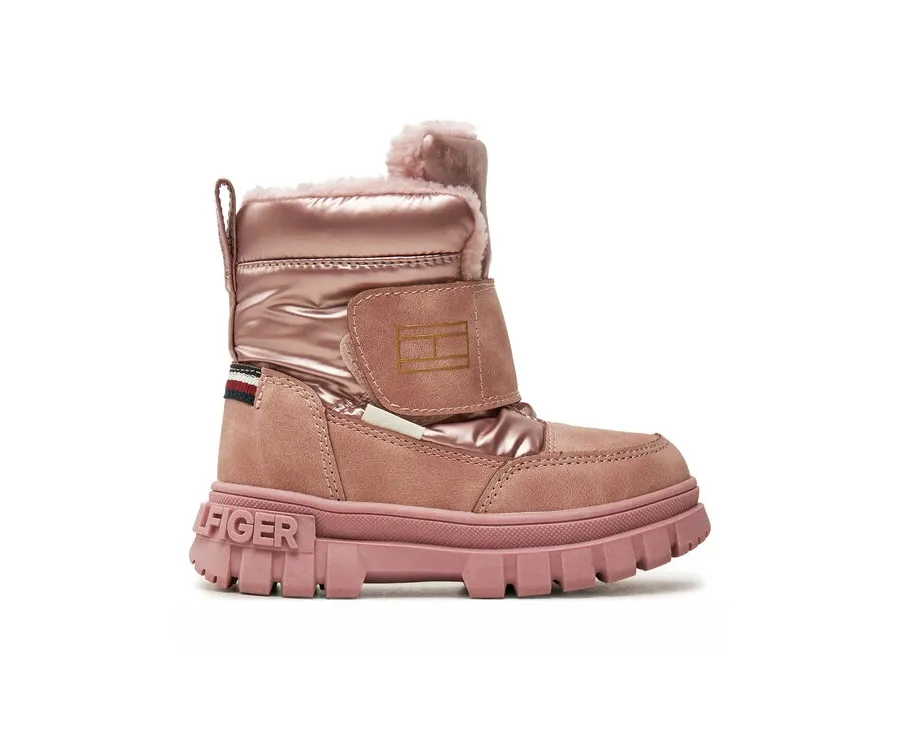 obrazek 1 Tommy Hilfiger Śniegowce T1A5-33607-1492 M Różowy