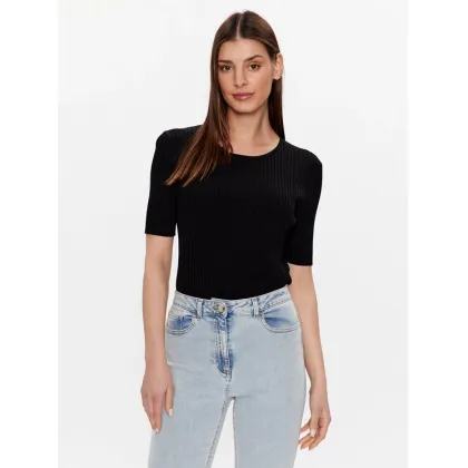 Zdjęcie Trussardi Sweter 56M00583 Czarny Slim Fit