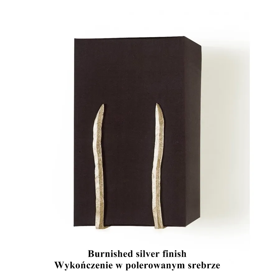 obrazek 4 Elegancki kinkiet z abażurem z tkaniny projektu Porta Romana