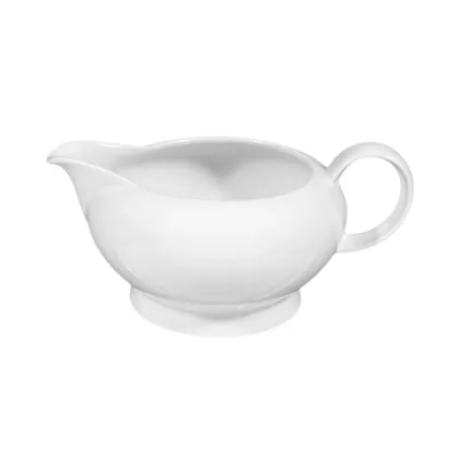 Picture Porcelain sauce boat with a modern shape - Seltmann Weiden