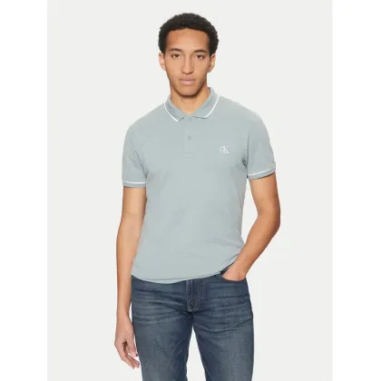 Zdjęcie Calvin Klein Jeans Polo J30J315603 Niebieski Slim Fit