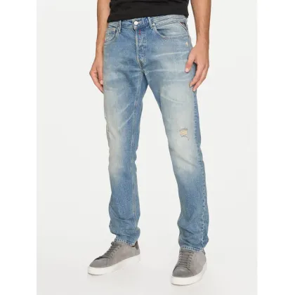 Zdjęcie Replay Jeansy M1008P.000.727744R Niebieski Slim Fit REPLAY