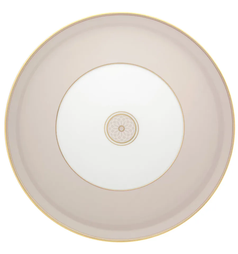 obrazek 1 Porcelanowy talerz-półmisek Terrace ze złotym wykończeniem - Vista Alegre