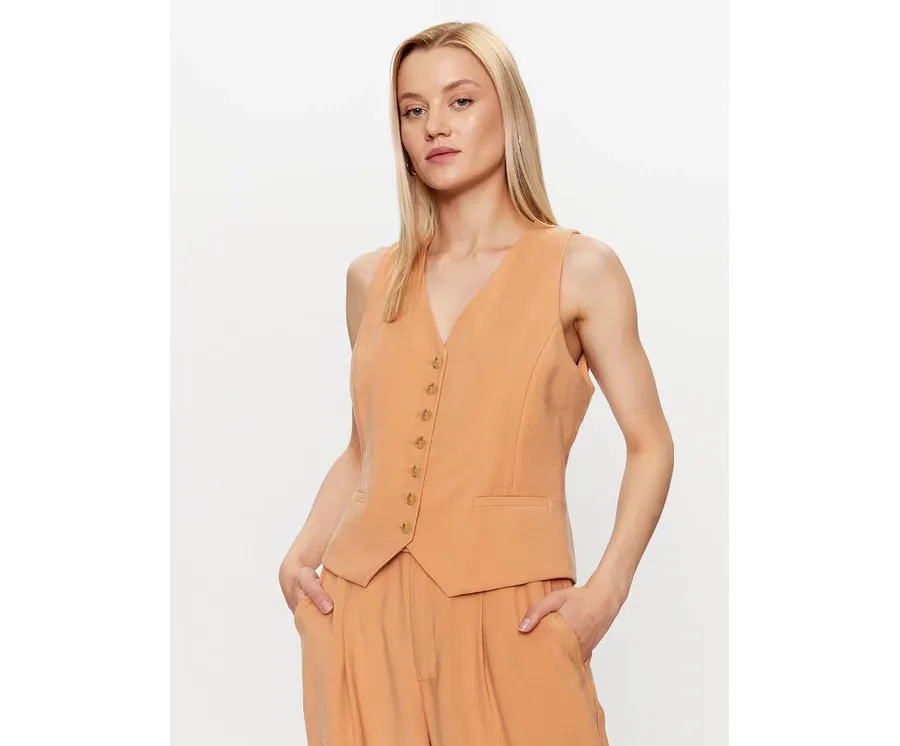 obrazek 1 DKNY Kamizelka P3ET8R51 Pomarańczowy Regular Fit
