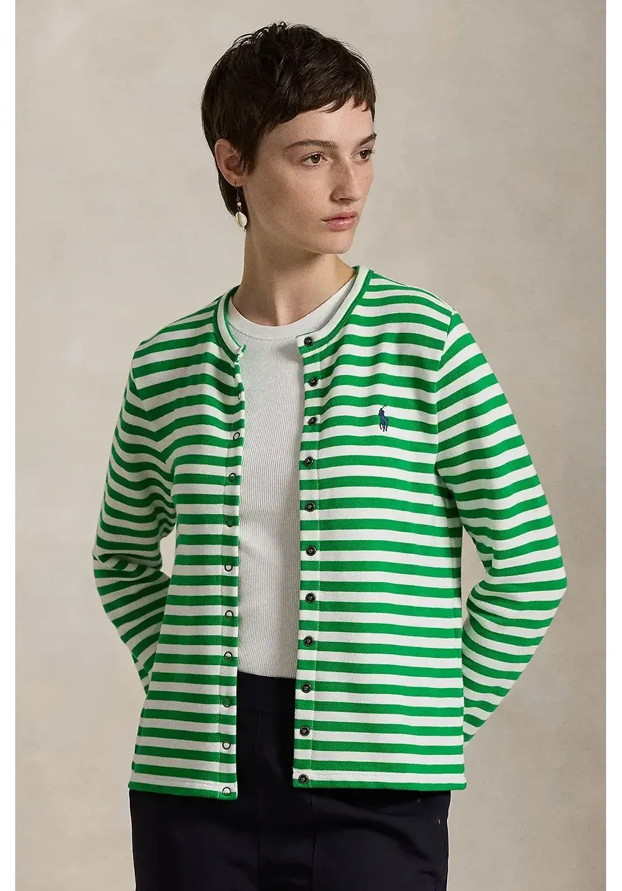 obrazek 1 Polo Ralph Lauren kardigan damski kolor zielony 211942806