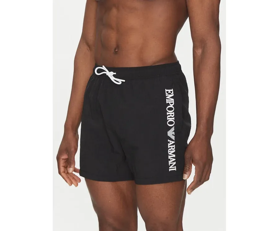 obrazek 1 Emporio Armani Underwear Szorty kąpielowe EM000583 AF12330 UC001 Czarny Regular Fit