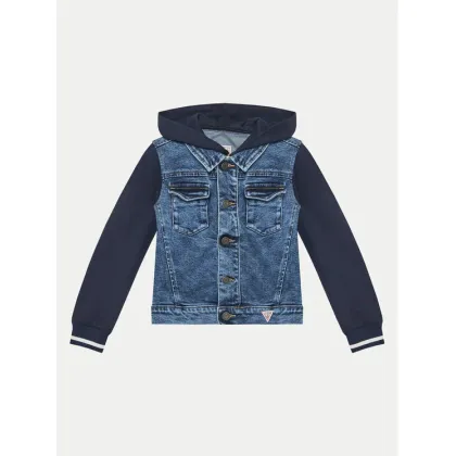 Zdjęcie Guess Kurtka jeansowa N5GL00 D5NK0 Granatowy Regular Fit