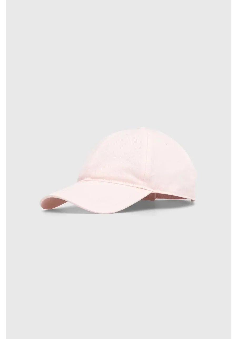 obrazek 1 Lacoste czapka z daszkiem bawełniana kolor różowy gładka