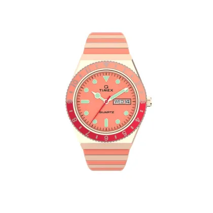 Zdjęcie Timex Zegarek Q Timex Malibu TW2V38600 Różowy