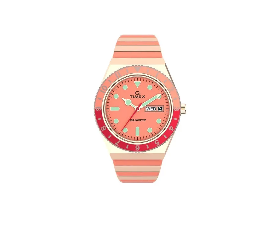 obrazek 1 Timex Zegarek Q Timex Malibu TW2V38600 Różowy