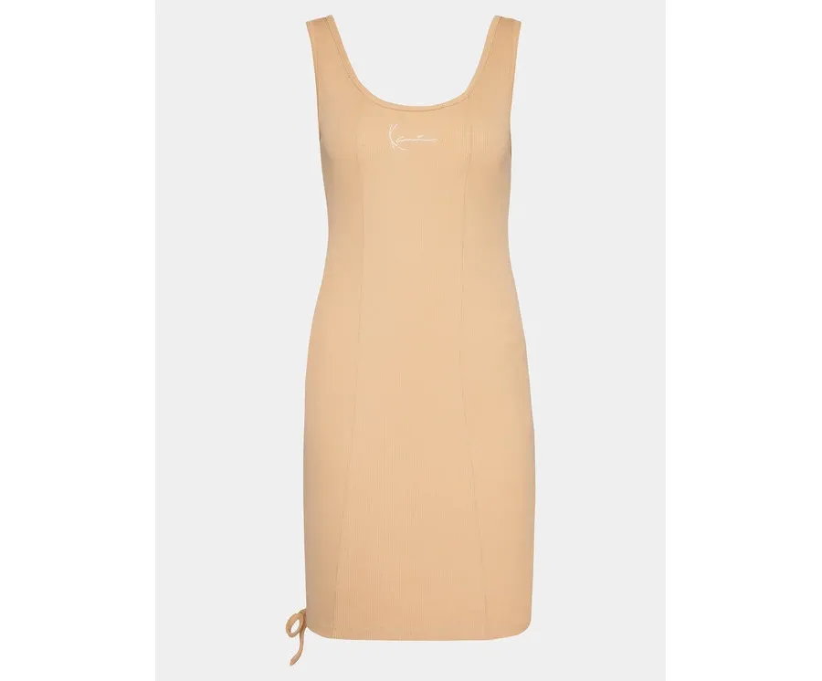 obrazek 1 Karl Kani Sukienka letnia KW241-032-1 Beżowy Slim Fit