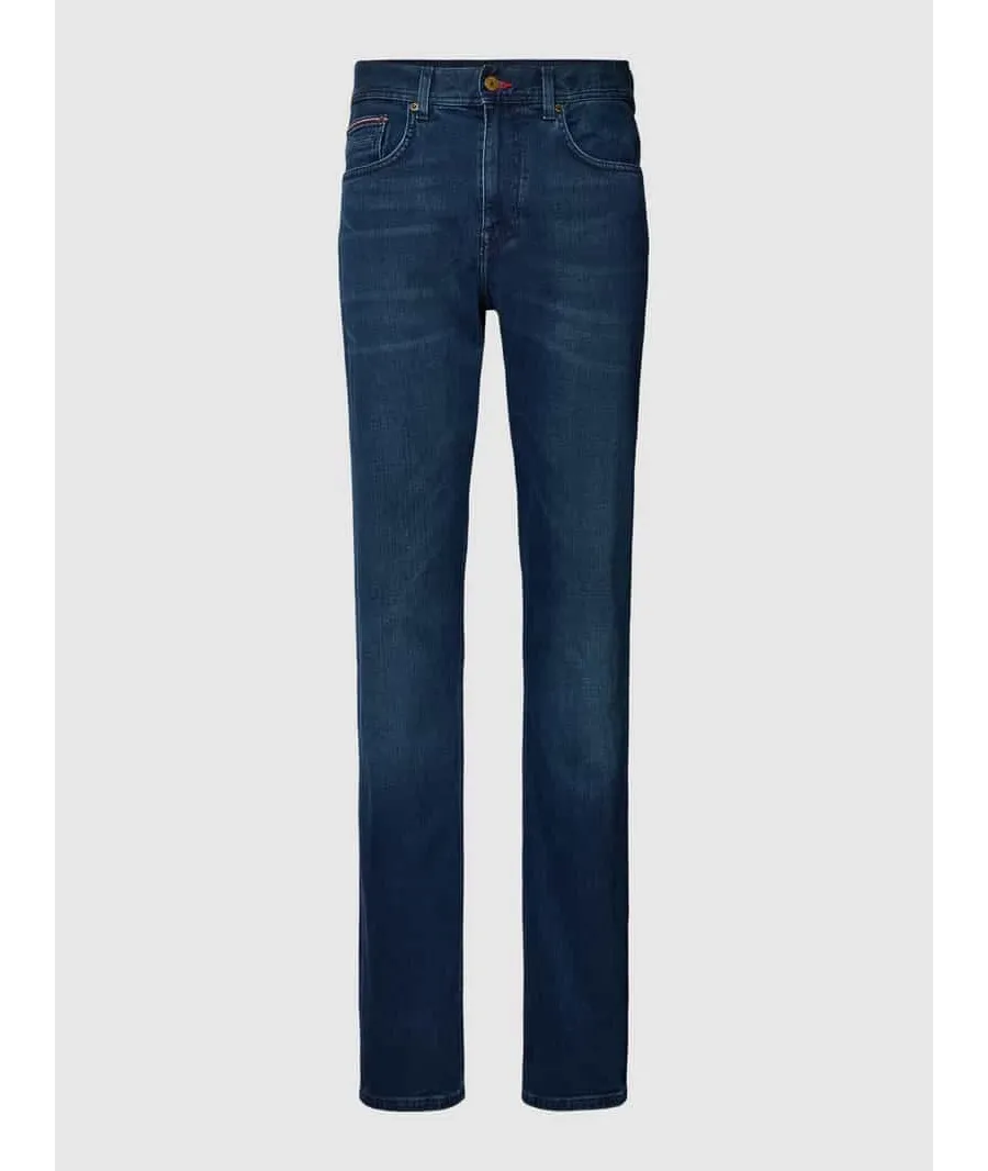 obrazek 1 Jeansy o kroju regular fit z 5 kieszeniami model ‘REGULAR MERCER’