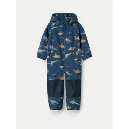 Zdjęcie NAME IT Kombinezon softshell Alfa 13228605 Granatowy Regular Fit