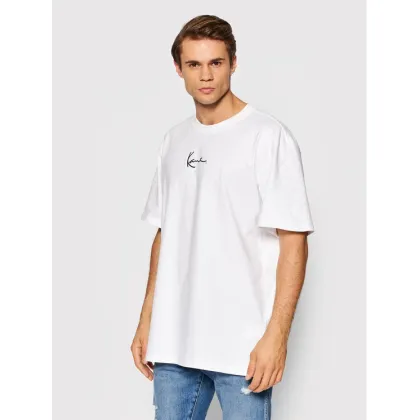 Zdjęcie Karl Kani T-Shirt Small Signature 6060585 Biały Regular Fit