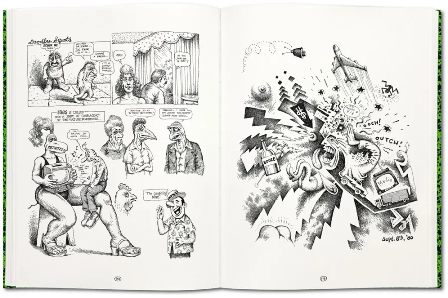 obrazek 11 Książka Robert Crumb. Szkicowniki 1964–1982 - Taschen
