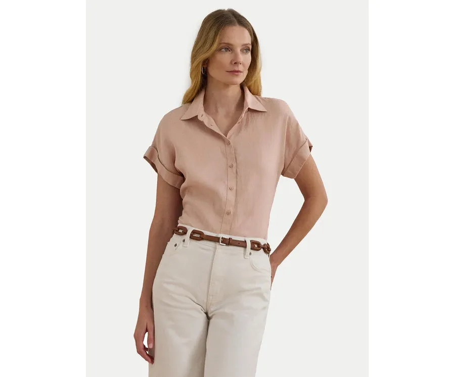 obrazek 1 LAUREN RALPH LAUREN Koszula 200699152053 Różowy Relaxed Fit