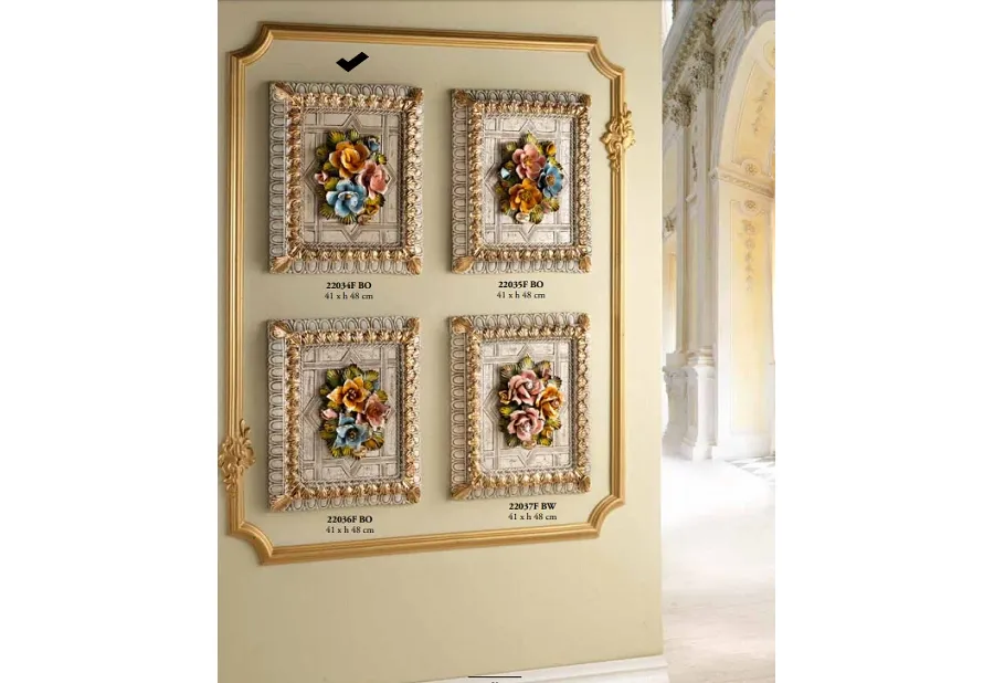 obrazek 1 Obraz ceramiczny z kwiatami - Valle d'oro Patchi