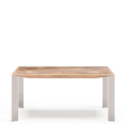 Picture Stylish Portuguese desk in satin wood and red rubber wood