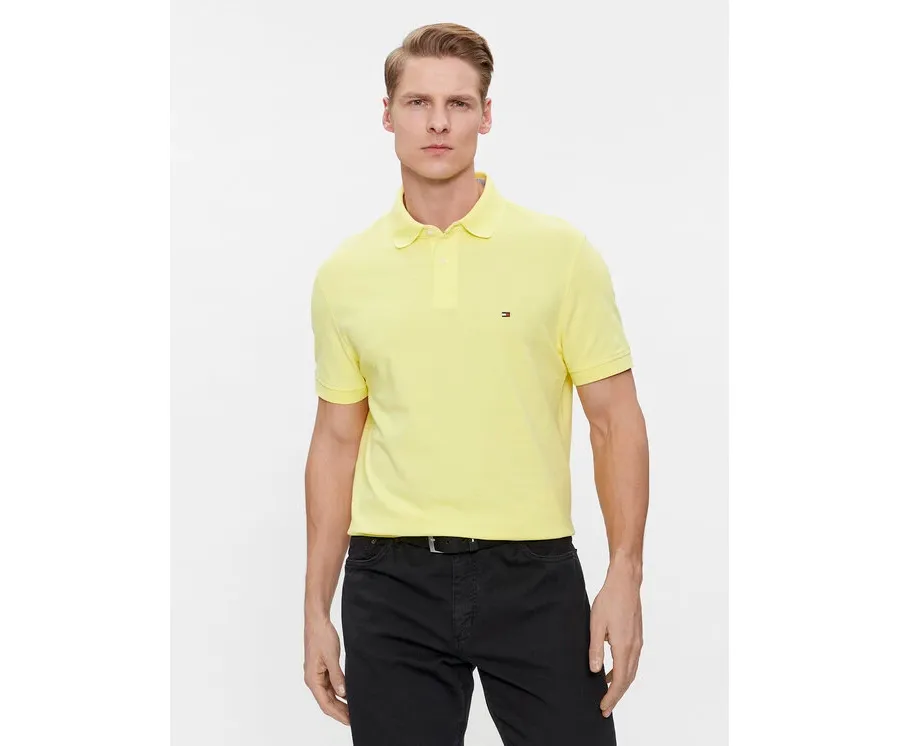 obrazek 1 Tommy Hilfiger Polo 1985 MW0MW17770 Żółty Regular Fit