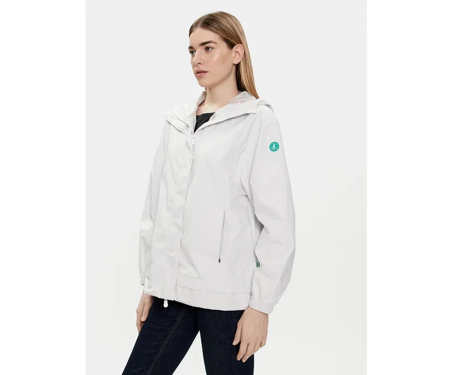 obrazek 1 Save The Duck Kurtka przeciwdeszczowa Suki D31604W-WIND18 Biały Regular Fit