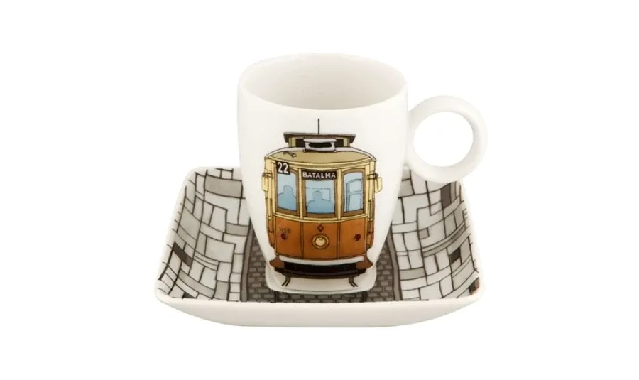 picture 1 Wonderful porcelain coffee cup and saucer - Vista Alegre