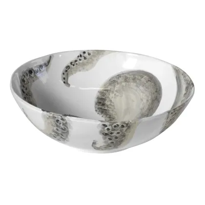 Zdjęcie Ceramiczna miska z namalowaną ośmiornicą - Virginia Casa