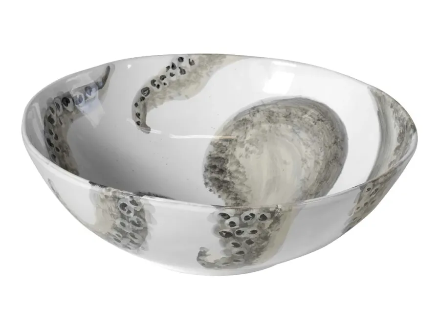 obrazek 1 Ceramiczna miska z namalowaną ośmiornicą - Virginia Casa
