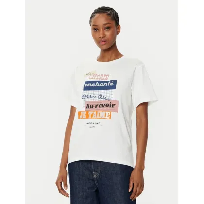 Zdjęcie Weekend Max Mara T-Shirt Cabina 2515971041 Biały Regular Fit