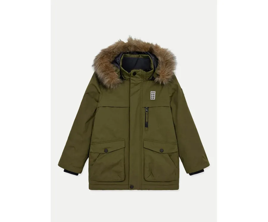 obrazek 1 LEGO Kurtka zimowa Jebel 751 11010249 Khaki Regular Fit