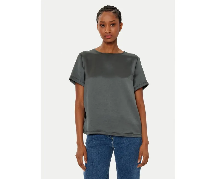 obrazek 1 Weekend Max Mara T-Shirt Amburgo 2515941051 Czarny Regular Fit