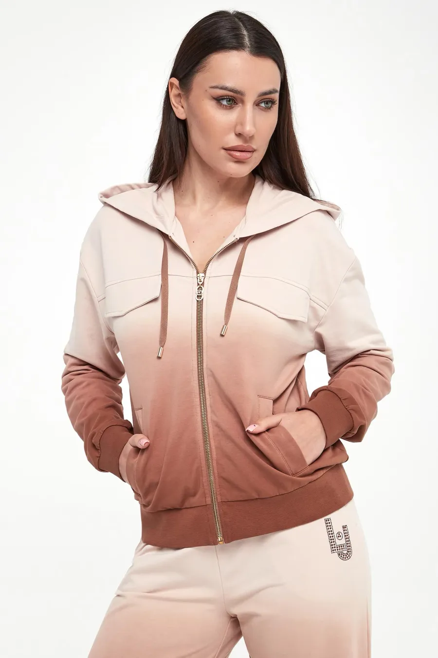 obrazek 1 Bluza damska rozpinana z kapturem LIU JO Liu Jo