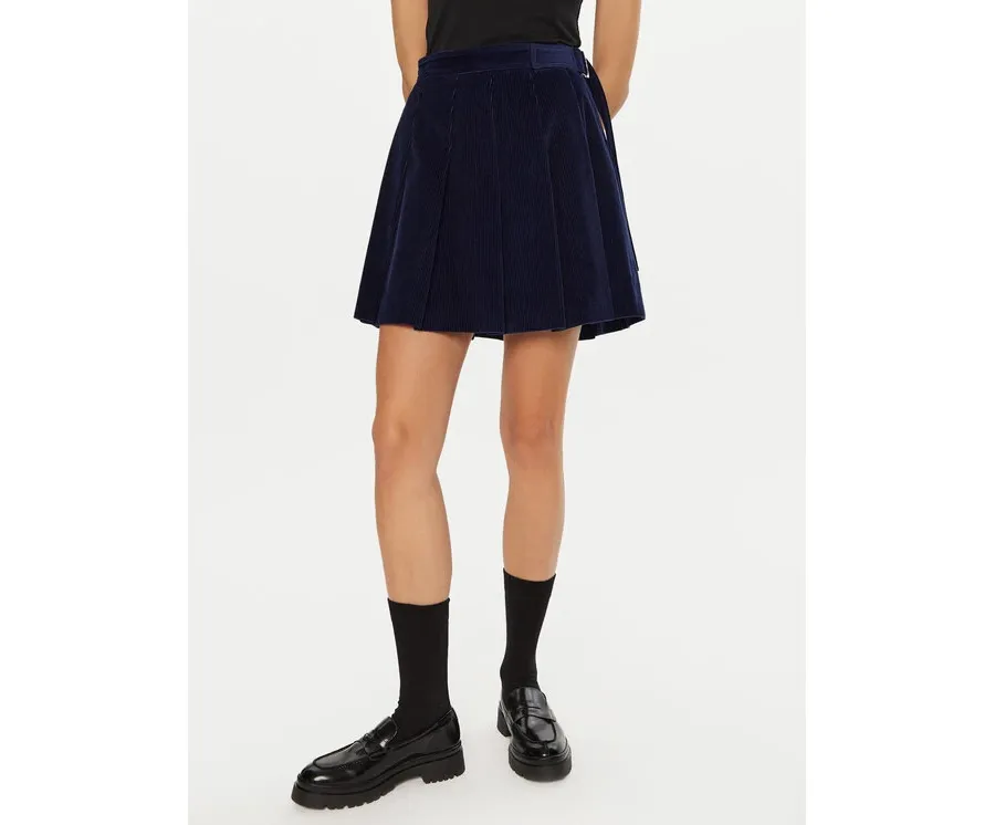 obrazek 1 Weekend Max Mara Spódnica mini Zucca 2425106042 Granatowy Regular Fit