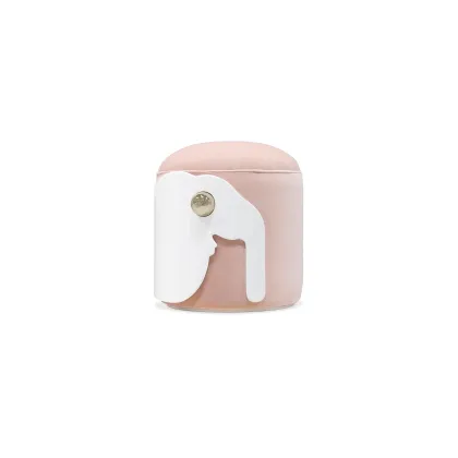 Picture Luxurious pouffe with an elephant motif