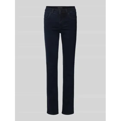 Zdjęcie Jeansy o kroju regular fit z 5 kieszeniami model ‘CICI’