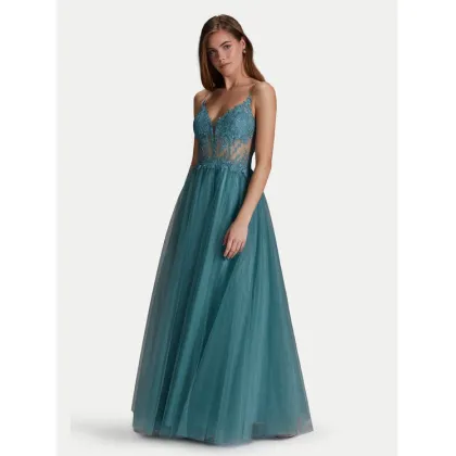 Zdjęcie Hey Kyla Sukienka wieczorowa 5AI059HK Turkusowy Regular Fit