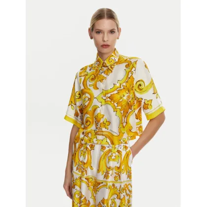 Zdjęcie Dolce&Gabbana Koszula F5S01T HI1TK Żółty Regular Fit