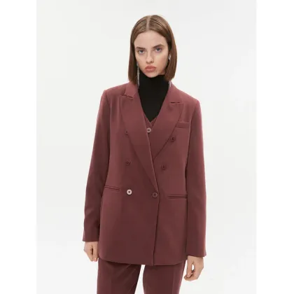 Zdjęcie DKNY Marynarka UG3JX043 Bordowy Regular Fit