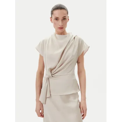 Zdjęcie Bruuns Bazaar Bluzka Acacia BBW4427 Beżowy Regular Fit