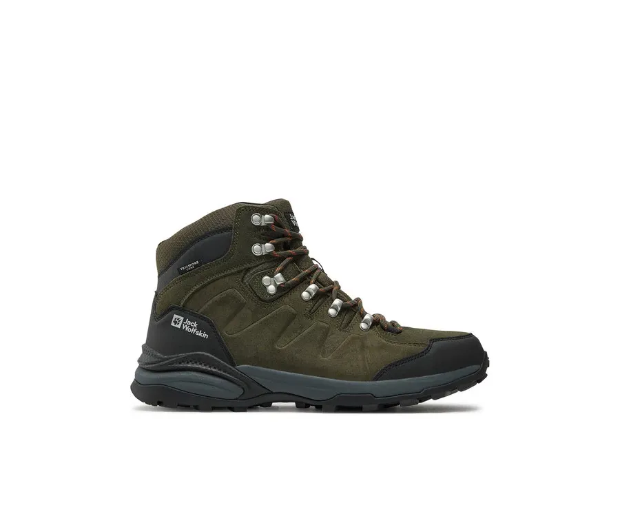 obrazek 1 Jack Wolfskin Trekkingi Refugio Texapore Mid M 4049841 Khaki