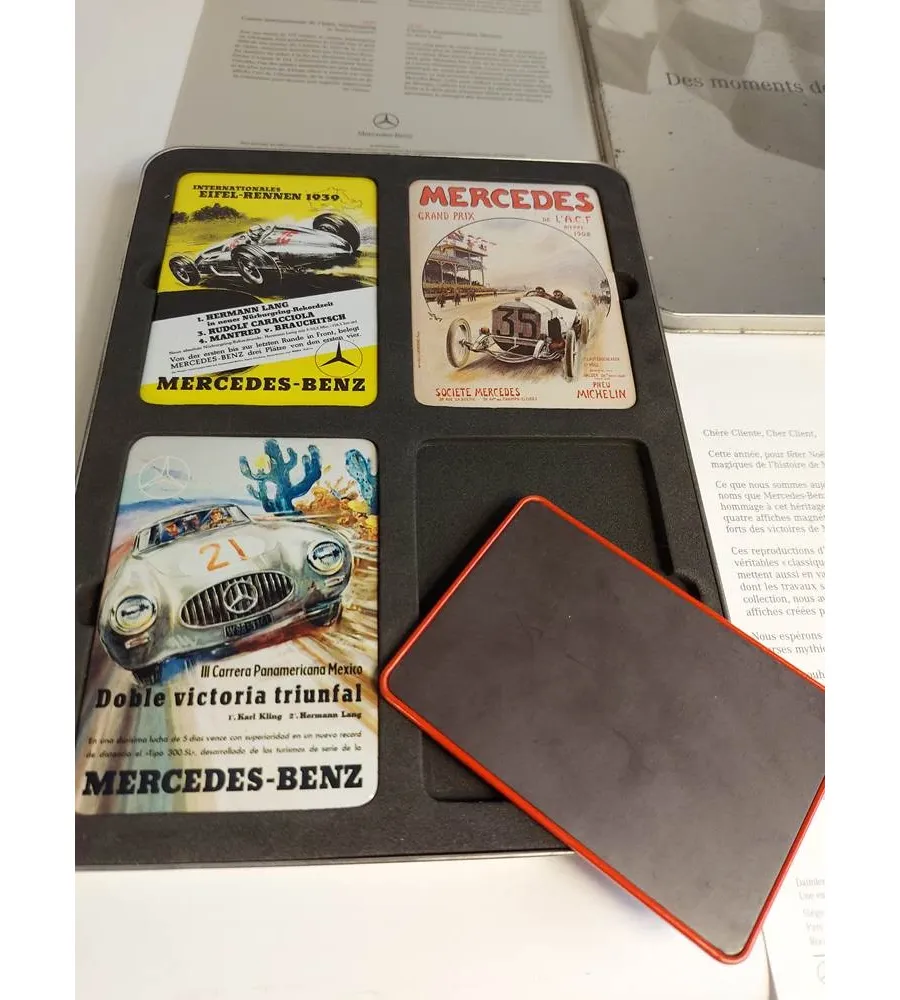 obrazek 12 Oryginalne magnesy na lodówkę Mercedes - prezent Vintage dla fana marki