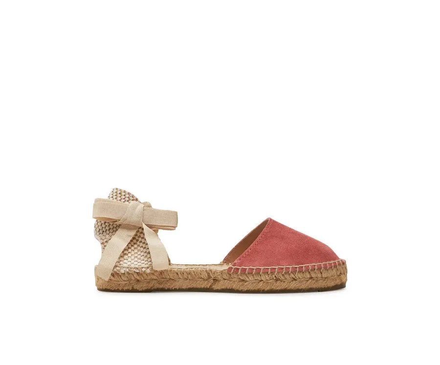 obrazek 1 Manebi Espadryle Hamptons Flat Valenciana Espadrilles R 7.0 P0 Bordowy